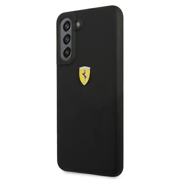 Ferrari Galaxy S21 FE Skal Silicone - Svart