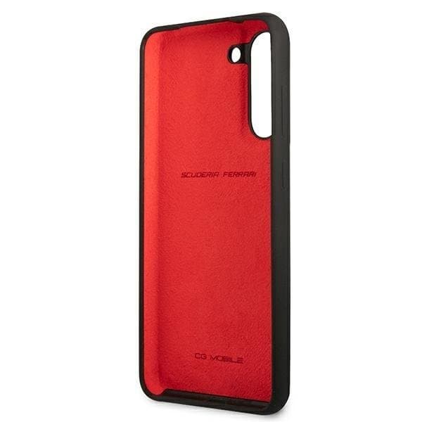 Ferrari Galaxy S21 FE Skal Silicone - Svart