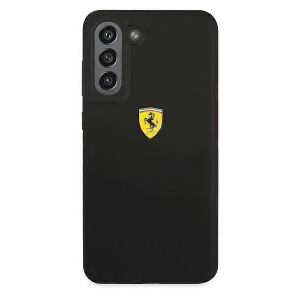 Ferrari Galaxy S21 FE Skal Silicone - Svart