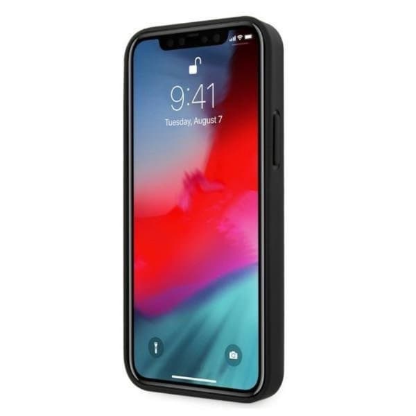 BMW iPhone 12/12 Pro Skal Läder - Svart