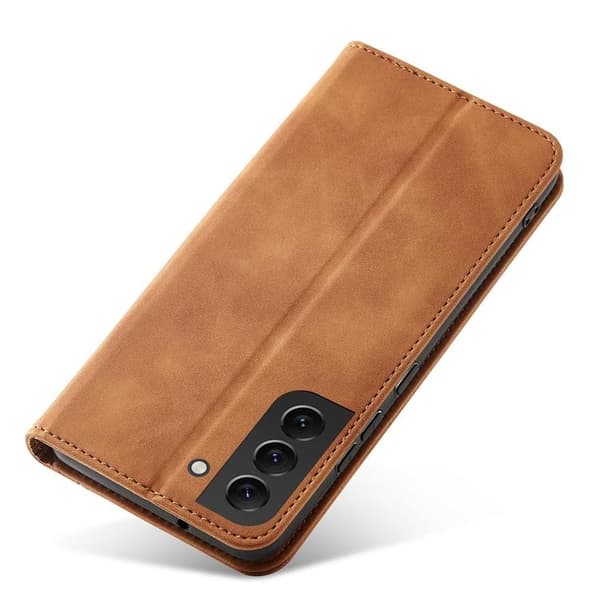 Galaxy S22 Plus Plånboksfodral Magnet Fancy - Brun