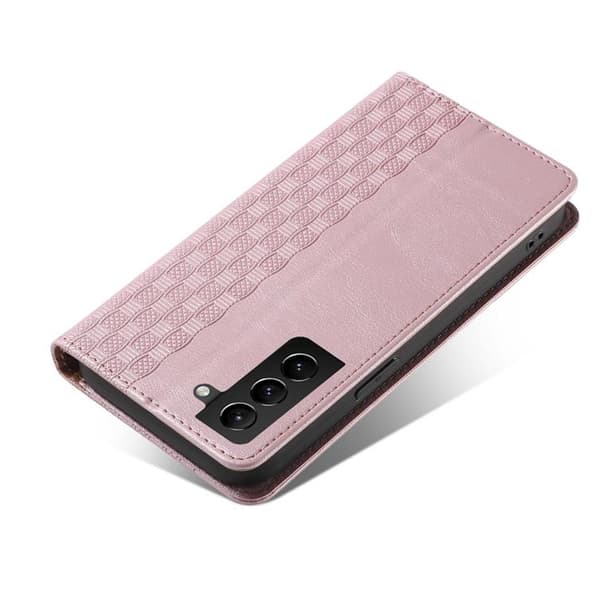 Galaxy S22 Plus Plånboksfodral Magnet Strap - Rosa