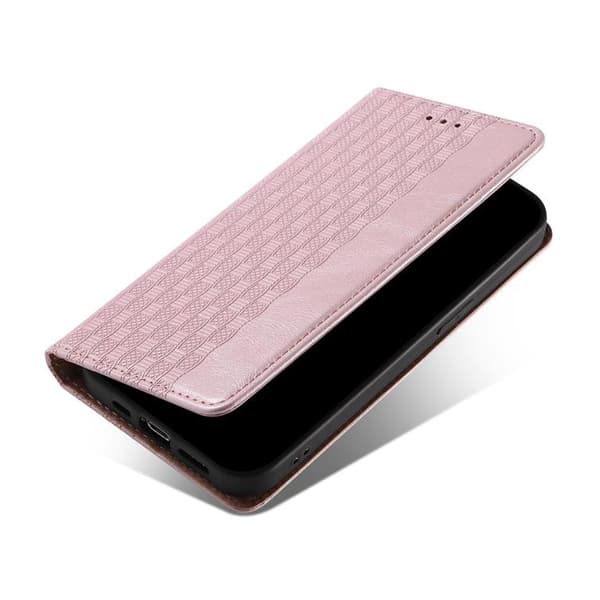 Galaxy S22 Plus Plånboksfodral Magnet Strap - Rosa