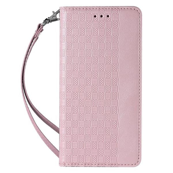 Galaxy S22 Plus Plånboksfodral Magnet Strap - Rosa