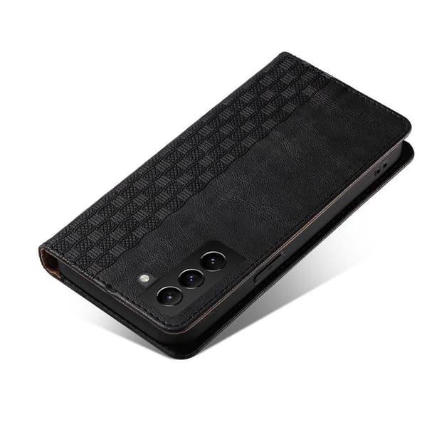 Galaxy S22 Plus Plånboksfodral Magnet Strap - Svart