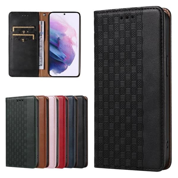 Galaxy S22 Plus Plånboksfodral Magnet Strap - Svart