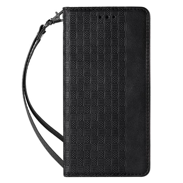 Galaxy S22 Plus Plånboksfodral Magnet Strap - Svart
