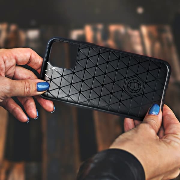 CARBON skal till Samsung Galaxy S8 Svart