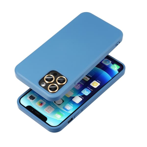 Forcell Silikon LITE Skal till iPhone 13 PRO MAX Blå