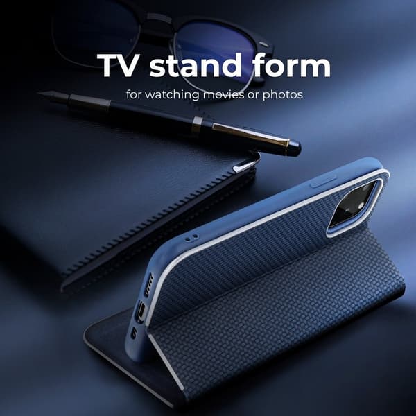 Forcell LUNA Carbon fodral till XIAOMI Mi 11 Lite 5G/4G/Lite NE Blå