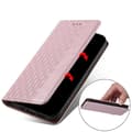 Miniatyrbild 4 av 5: Galaxy A12 (2020/2021) Plånboksfodral Magnet Strap - Rosa