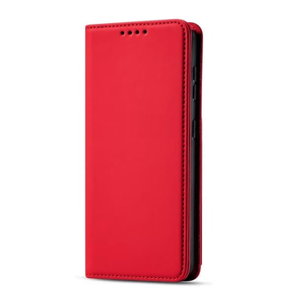 Galaxy S22 Plus Plånboksfodral Magnet Stand - Röd