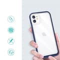 Miniatyrbild 2 av 7: iPhone 12 Skal Clear 3in1 - Blå