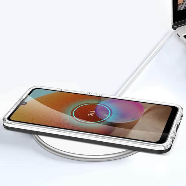 Galaxy A32 5G Skal Clear 3in1 - Svart