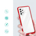 Miniatyrbild 2 av 7: Galaxy A32 5G Skal Clear 3in1 - Röd