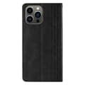 Miniatyrbild 4 av 8: iPhone 13 Pro Plånboksfodral Magnet Strap - Svart