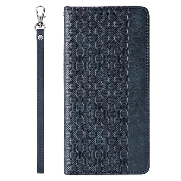 iPhone 12 Pro Plånboksfodral Magnet Strap - Blå