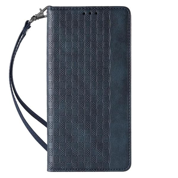 iPhone 12 Pro Plånboksfodral Magnet Strap - Blå