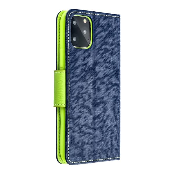 Fancy Plånboksfodral till Xiaomi Redmi 10 4G (2021/2022) navy / lime