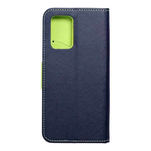 Fancy Plånboksfodral till Xiaomi Redmi 10 4G (2021/2022) navy / lime