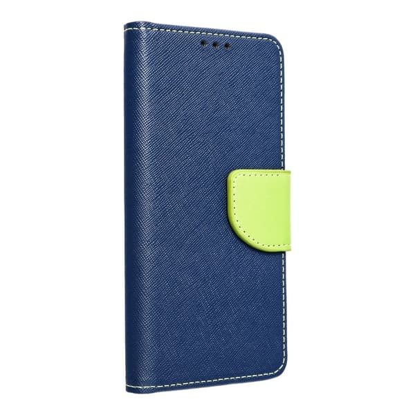 Fancy Plånboksfodral till Xiaomi Redmi 10 4G (2021/2022) navy / lime