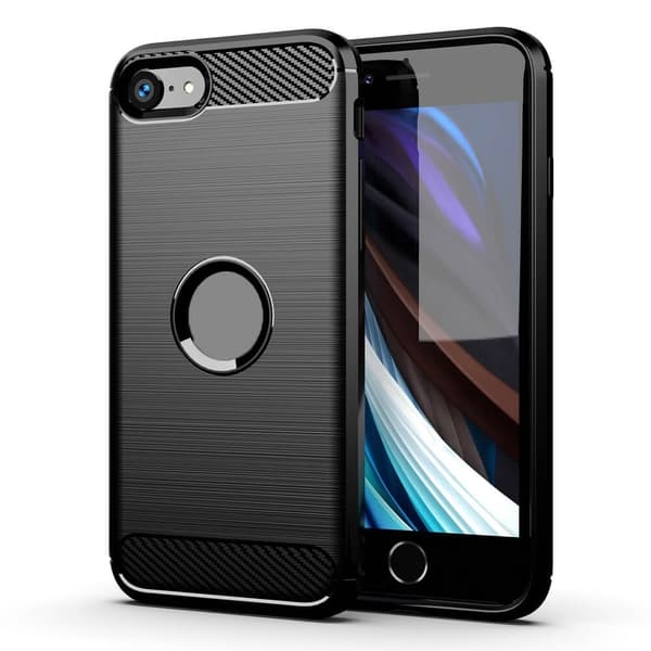CARBON skal till iPhone 7/8 Svart
