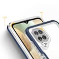 Miniatyrbild 3 av 6: Galaxy A22 4G Skal Clear 3in1 - Blå