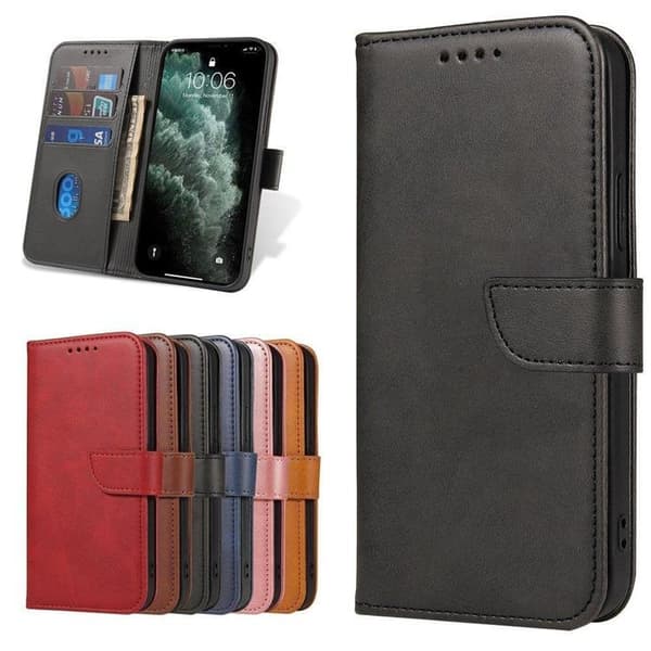 Motorola Moto G100/Edge S Plånboksfodral Magnet Elegant - Svart