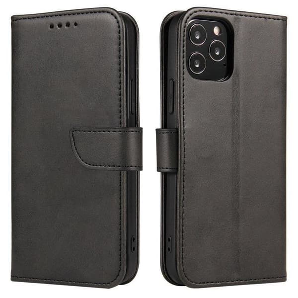Motorola Moto G100/Edge S Plånboksfodral Magnet Elegant - Svart