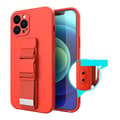 Miniatyrbild 3 av 8: Galaxy A33 5G Skal Rope Silicone Strap - Svart