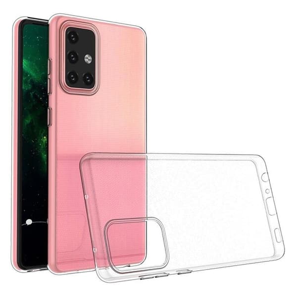 Ultratunt 0,5mm silikon Skal till Samsung Galaxy A72 LTE 4G / 5G