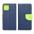 Miniatyrbild 5 av 8: Fancy Plånboksfodral till Samsung Galaxy J5 2017 navy/lime