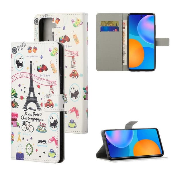 Lompakkokotelo Samsung Galaxy S22 - Pariisi