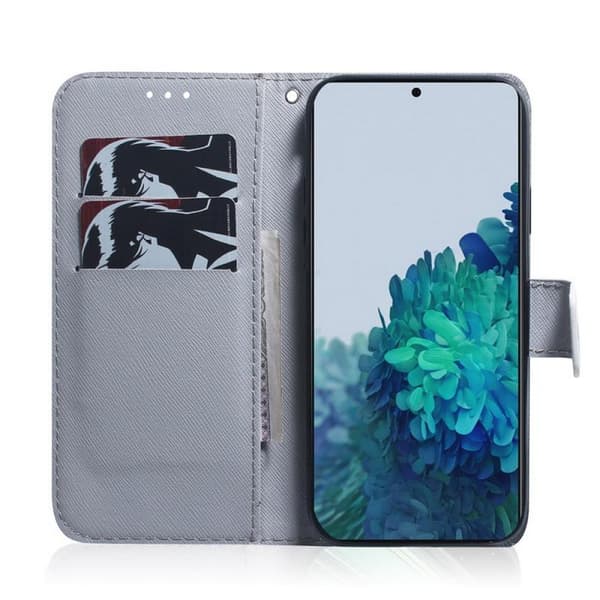 Plånboksfodral Samsung Galaxy S22 - Ugglor I Månsken
