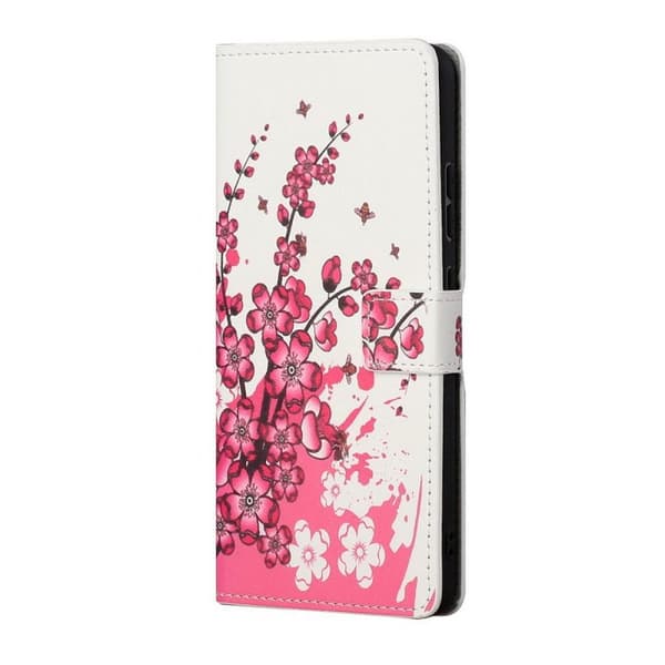 Plånboksfodral Samsung Galaxy S22 - Körsbärsblommor