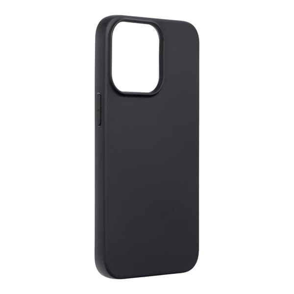 Forcell Mjukt Silikon Matt Skal till iPhone 13 PRO MAX Svart