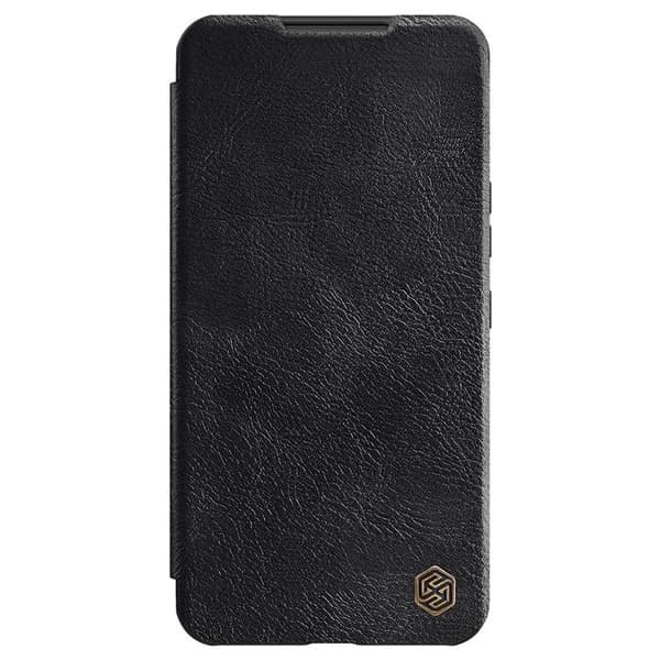 Nillkin Galaxy S22 Plus Plånboksfodral Qin Läder Pro Holster Flip - Svart
