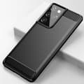 Miniatyrbild 3 av 5: Carbon Flexible TPU skal till Samsung Galaxy S21 Ultra 5G Svart