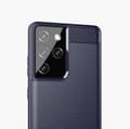 Miniatyrbild 4 av 5: Carbon Flexible TPU skal till Samsung Galaxy S21 Ultra 5G - Blå