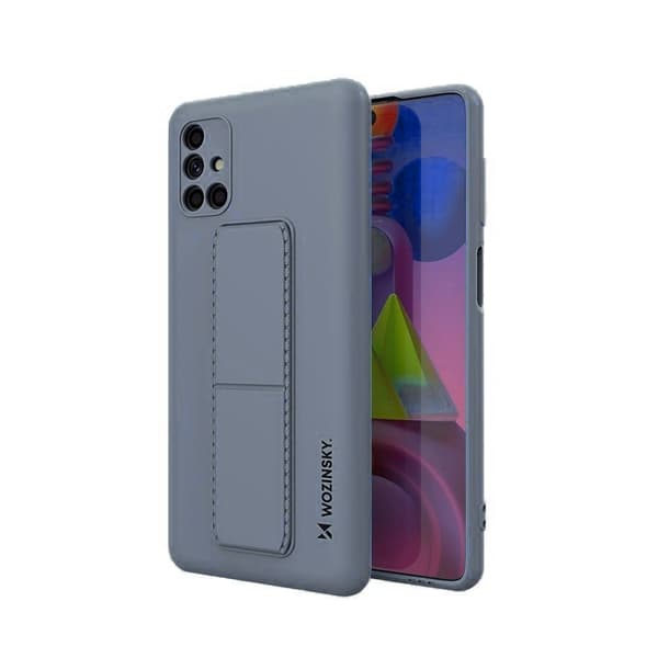 Wozinsky Kickstand SilikonSkal Samsung Galaxy M51 - Blå