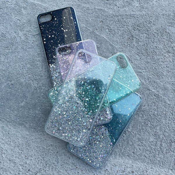 Wozinsky Xiaomi Redmi K40/K40 Pro/K40 Pro Plus Skal Star Glitter - Transparent