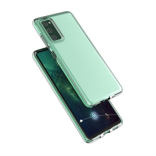 Spring bumper skal till Samsung Galaxy A02s EU - Svart