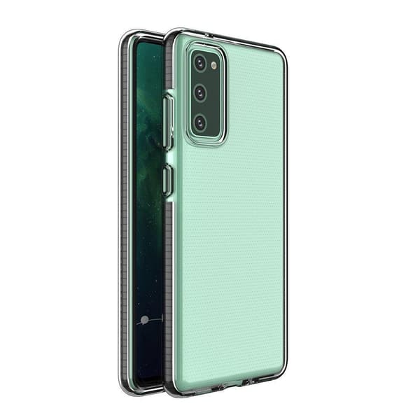 Spring bumper skal till Samsung Galaxy A02s EU - Svart