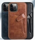 Miniatyrbild 4 av 5: Nillkin Aoge Äkta Läder Fodral iPhone 12 mini - Svart