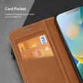 Miniatyrbild 5 av 9: Dux Ducis iPhone 14 Plus Plånboksfodral Skin X2 - Brun