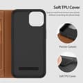 Miniatyrbild 6 av 9: Dux Ducis iPhone 14 Plus Plånboksfodral Skin X2 - Brun