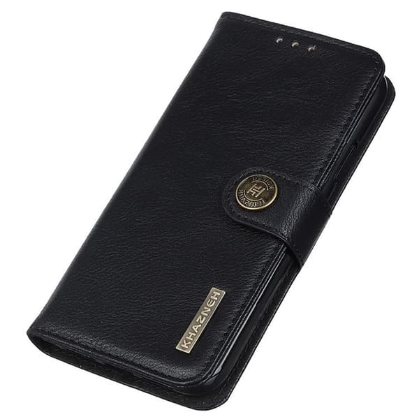 KHAZNEH iPhone 14 Plus Plånboksfodral Retro - Svart