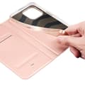 Miniatyrbild 6 av 8: Dux Ducis iPhone 14 Pro mobilfodral Skin Series Holster - Rosa