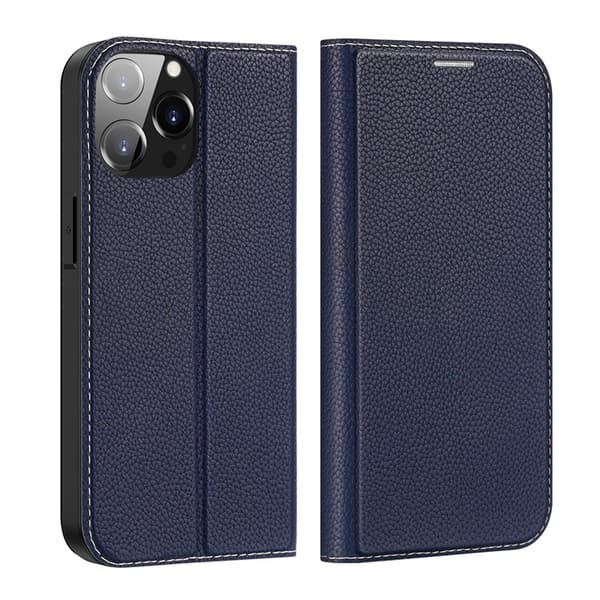 Dux Ducis iPhone 14 Pro Max Plånboksfodral Skin X2 - Blå