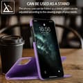 Miniatyrbild 8 av 10: iPhone 14 Pro Max Plånboksfodral 2-in-1 Detachable - Lila